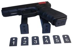 ArachniGrip Impugnatura Adesiva Caricatori Glock da 1 a 6